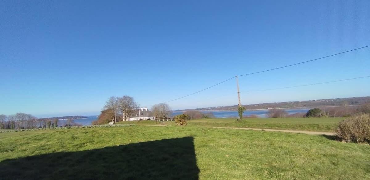 Large Farmhouse With Garden And Sea View For 8 People Locquenole Luaran gambar