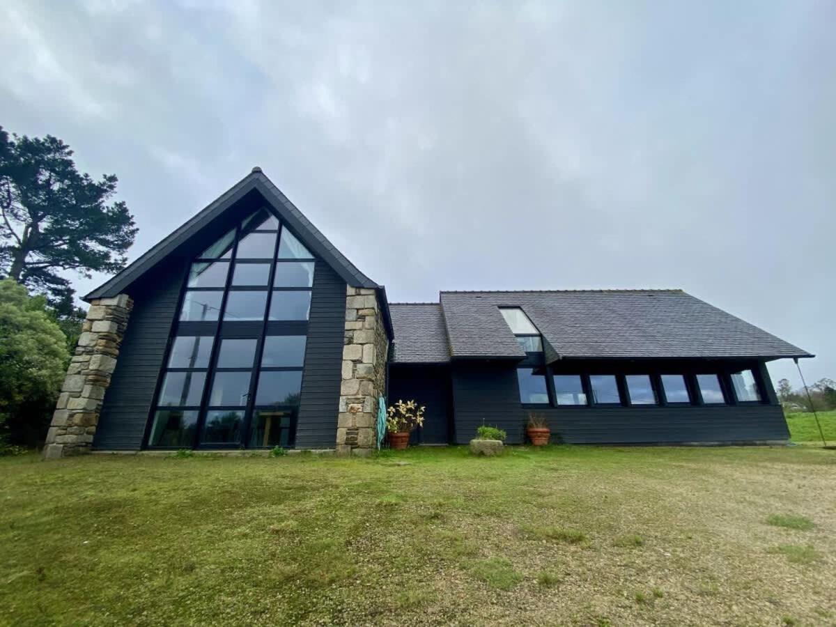 Large Farmhouse With Garden And Sea View For 8 People Locquenole Luaran gambar